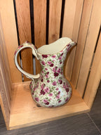 Vintage Floral Pitcher