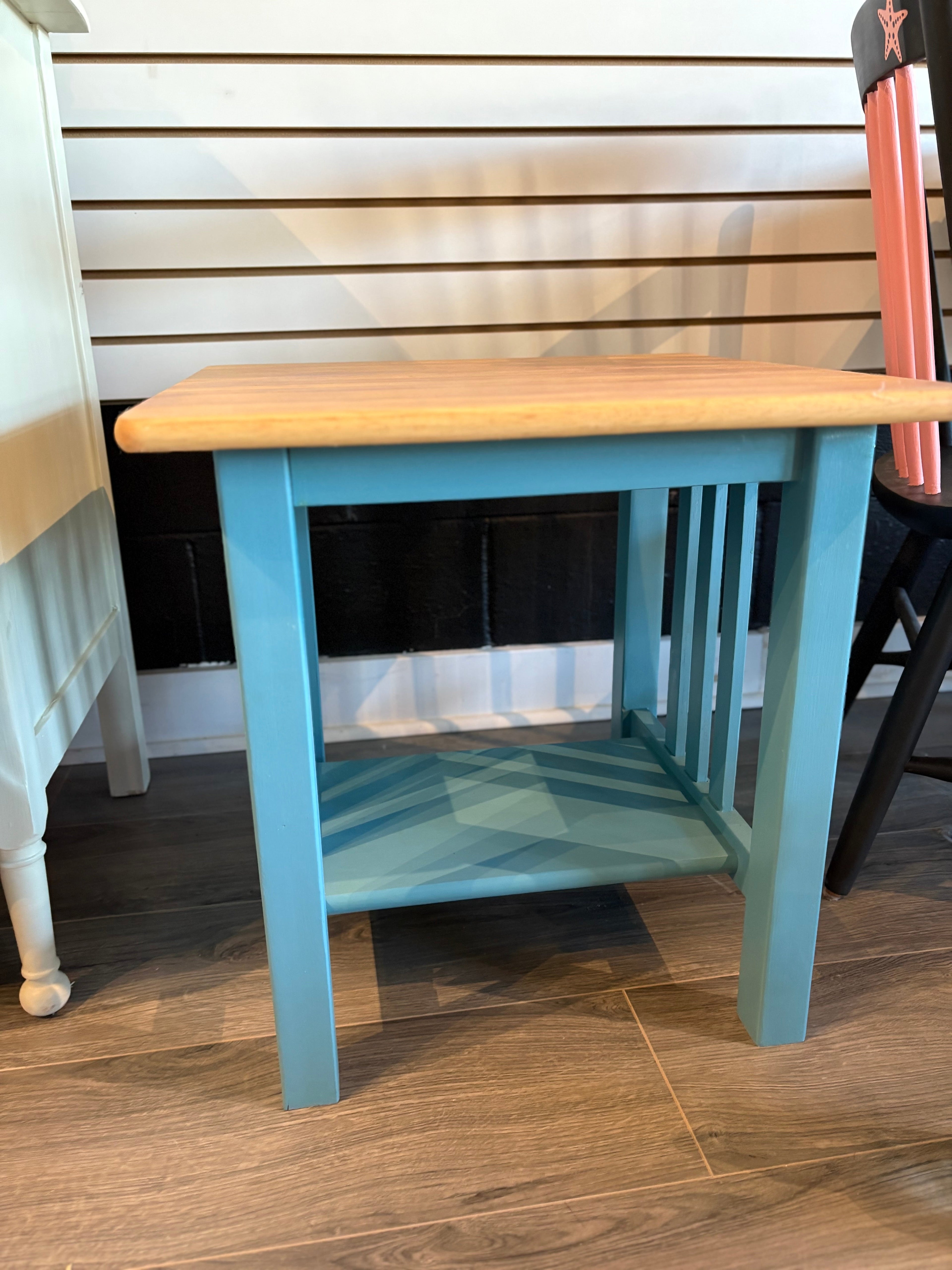 “Legit Legacy” Upcycled End Table