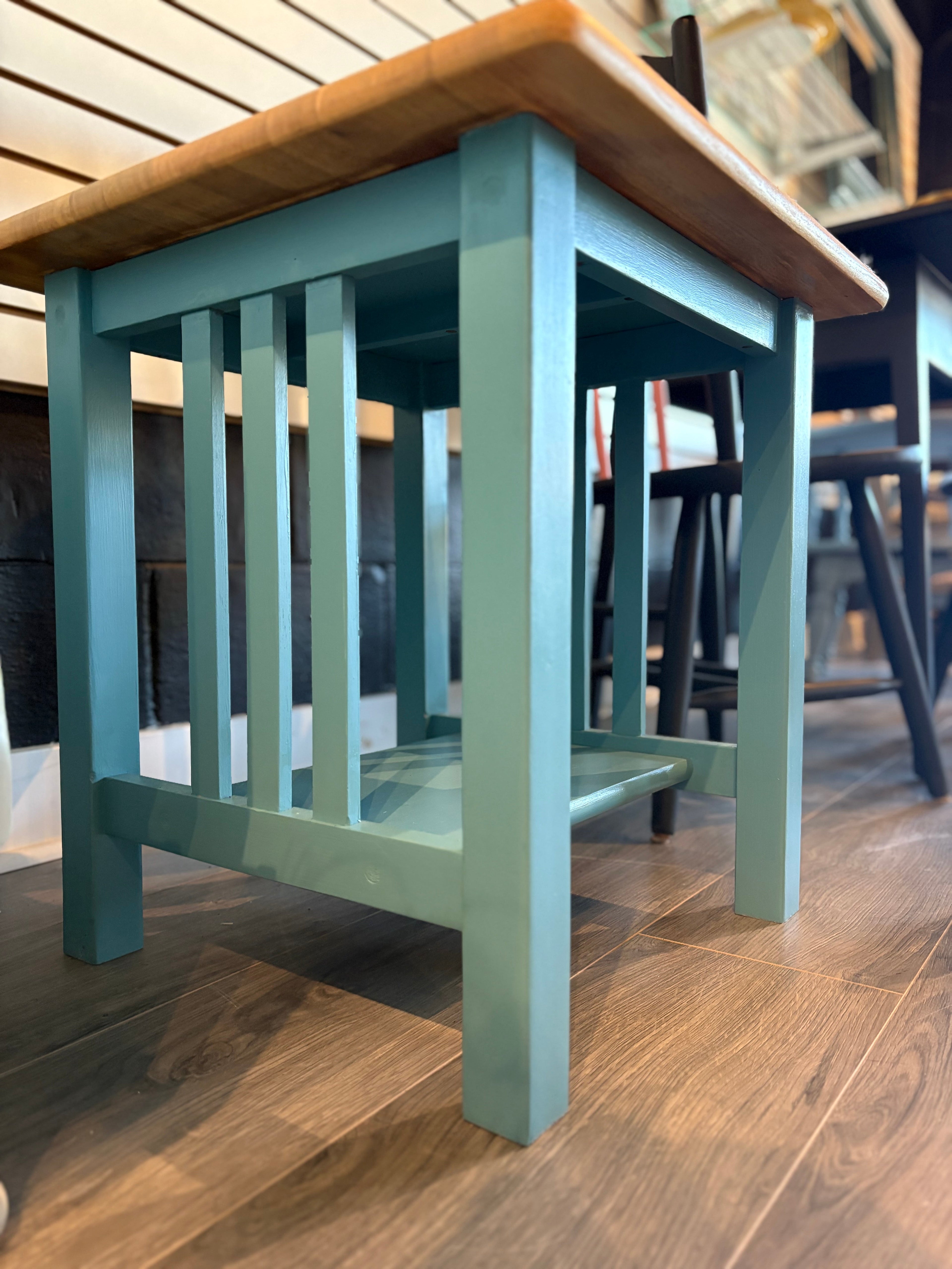 “Legit Legacy” Upcycled End Table