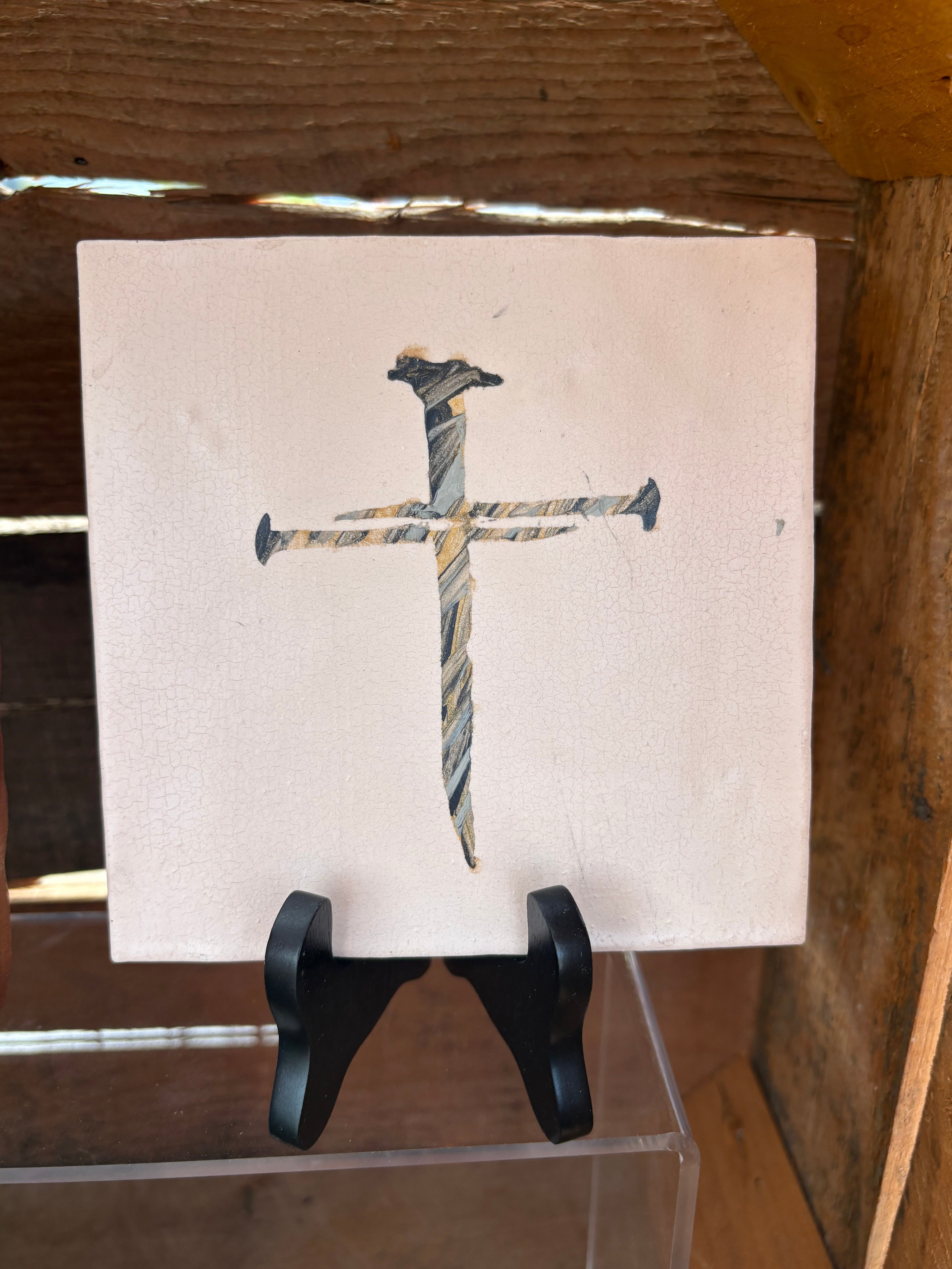 Nails of the Cross Trivet