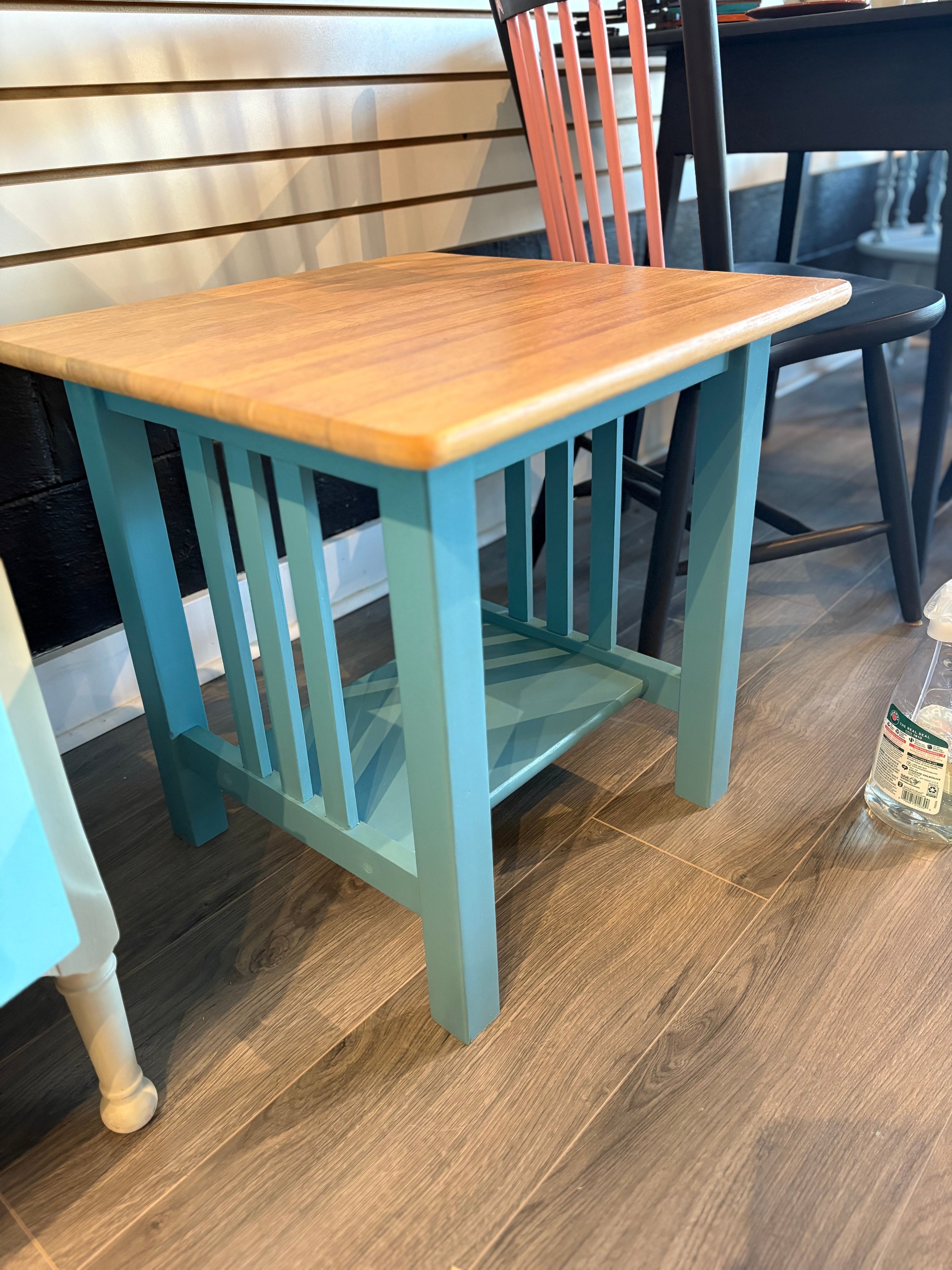 “Legit Legacy” Upcycled End Table