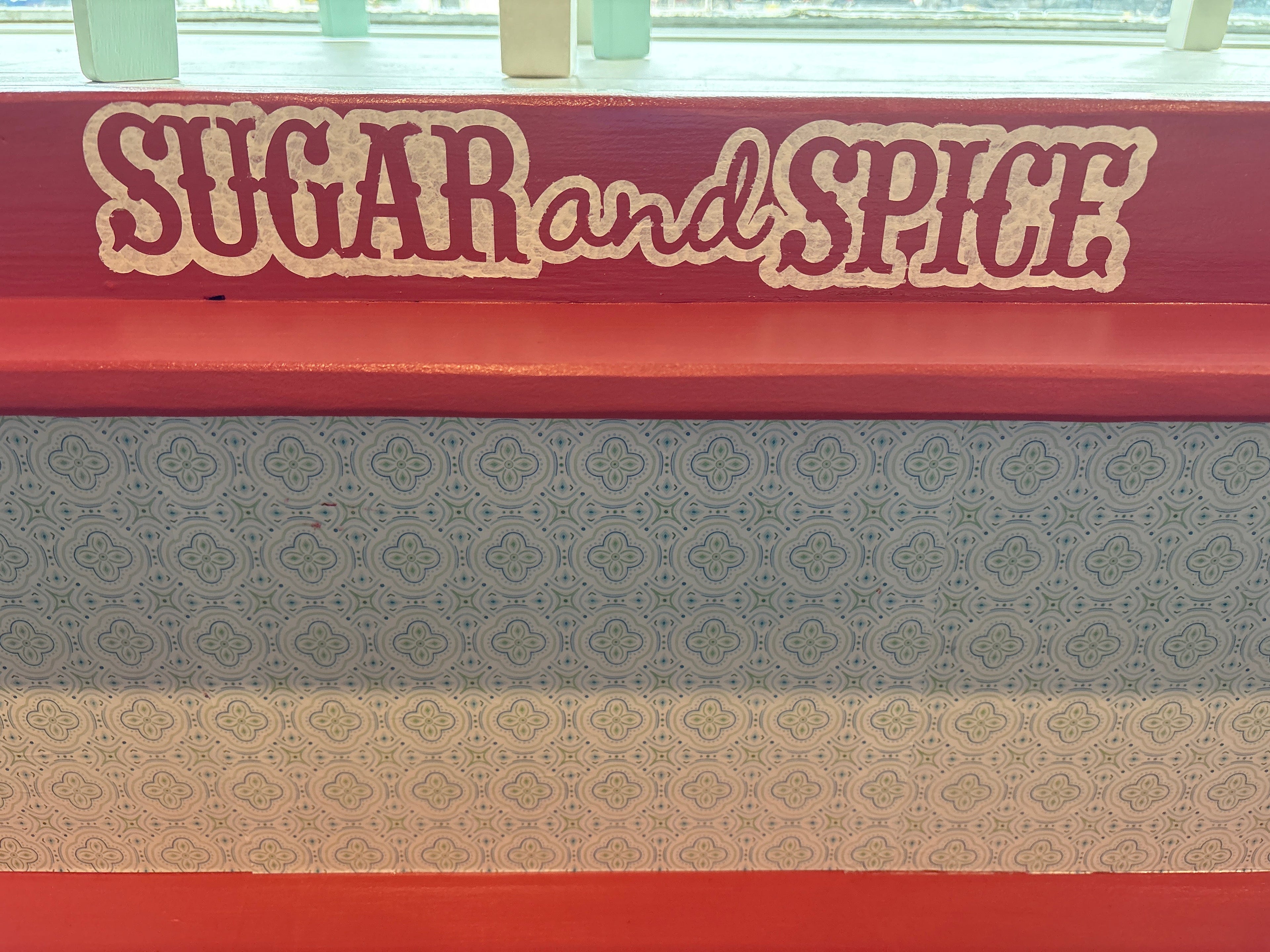 Sugar and Spice Kitchen Rack